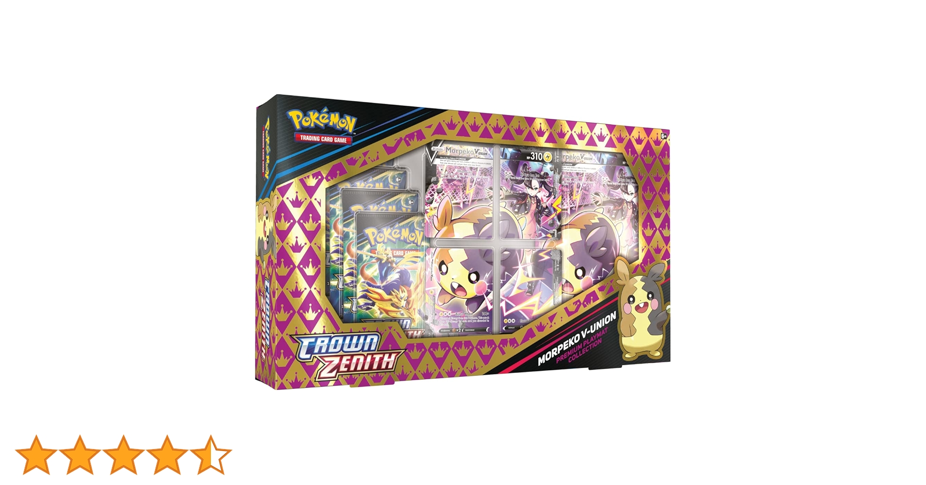 【新品/未開封】モルペコ V-UNION プレミアムプレイマットコレクション Amazon | Pokemon ポケモン トレーディングカードゲーム:Crown